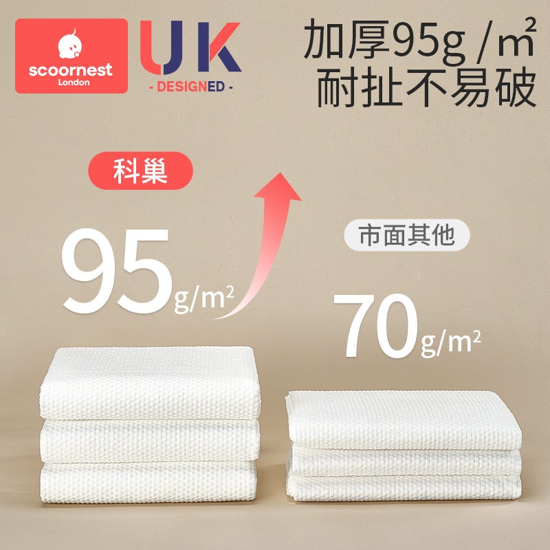 Nest Disposable Bath Towel Baby Bath Baby Towel Travel Bed Individually Packaged Travel Essential - Image 4